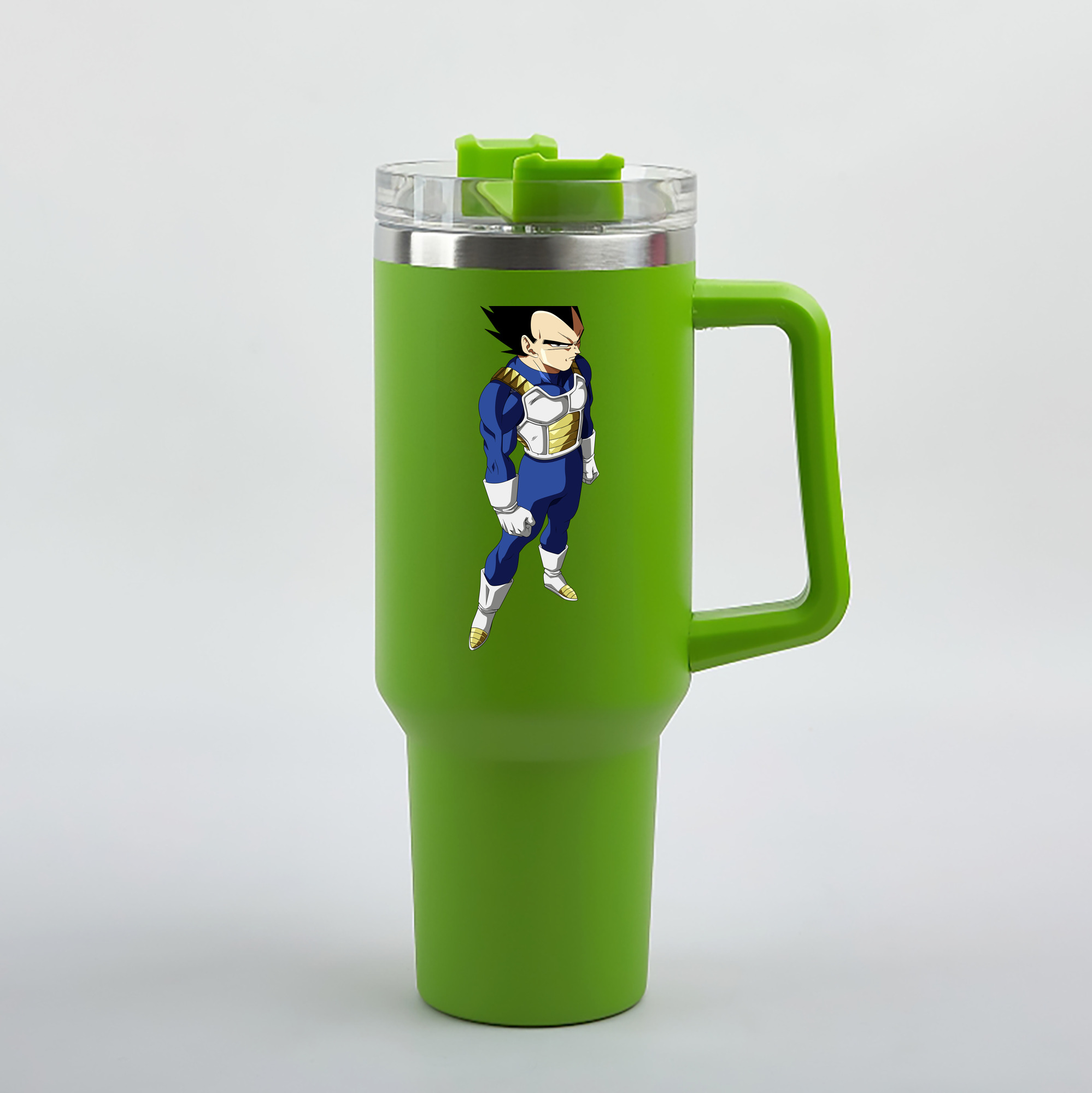 （画像用） ドラゴンボール ベジータ四世（Bejīta Yonsei）DRAGON BALL Vegeta IV 1200mL車用タンブラー（カラープリント）